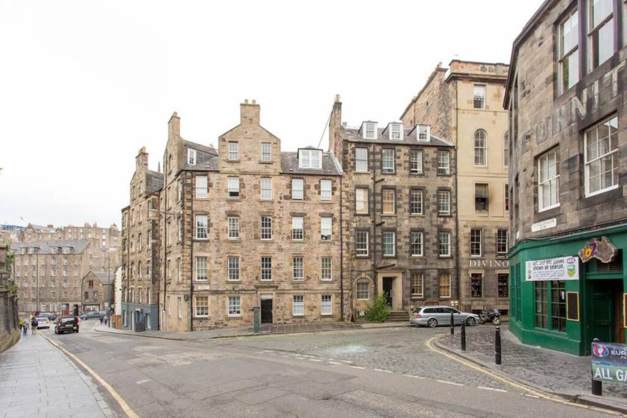 Joivy 3 Bed Flat In Old Town, Close To Grassmarket EDI Eksteriør billede